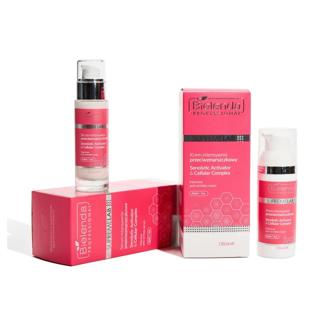 BIELENDA PROFESSIONAL SupremeLab Krem Intensywnie Przeciwzmarszczkowy Senolytic Activator & Cellular Complex - 50ml (id: 73127)