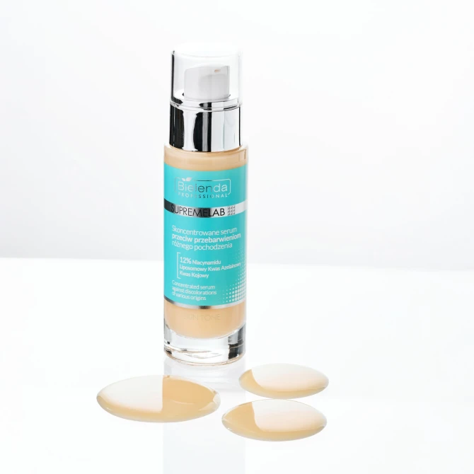 BIELENDA PROFESSIONAL SupremeLab Skoncentrowane Serum Przeciw Przebarwieniom różnego pochodzenia - 30ml (id: 73128)