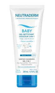 NEUTRADERM Baby Łagodny Żel Myjący 3 w 1 - 200ml