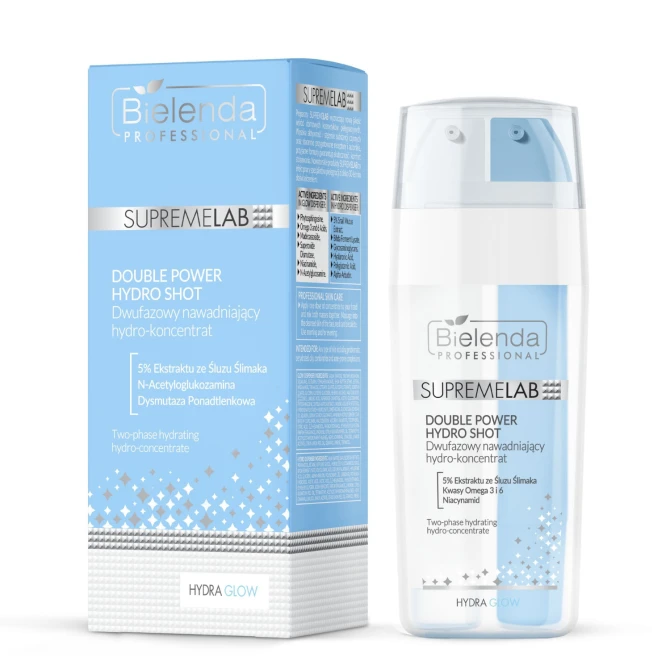 BIELENDA PROFESSIONAL SupremeLab Hydra Glow Dwufazowy Nawadniający Hydro-Koncentrat - 30ml (id: 73219)