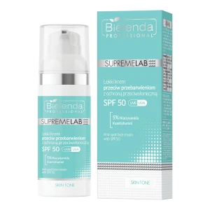 BIELENDA PROFESSIONAL SupremeLab Skin Tone Krem przeciw przebarwieniom z SPF50 UVA/UVB 50 ml