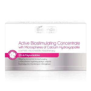 BIELENDA PROFESSIONAL MESO MED Zestaw aktywnych koncentratów biostymulujących z mikrosferami hydroksyapatytu wapnia 10x3ml