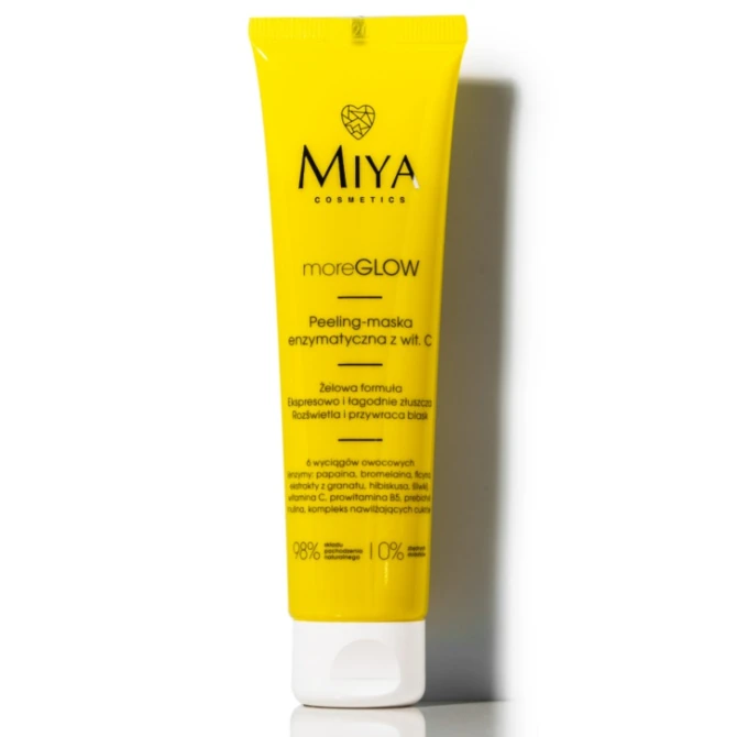 MIYA Cosmetics MoreGLOW Peeling-Maska Enzymatyczna z witaminą C - 60ml (id: 33261)