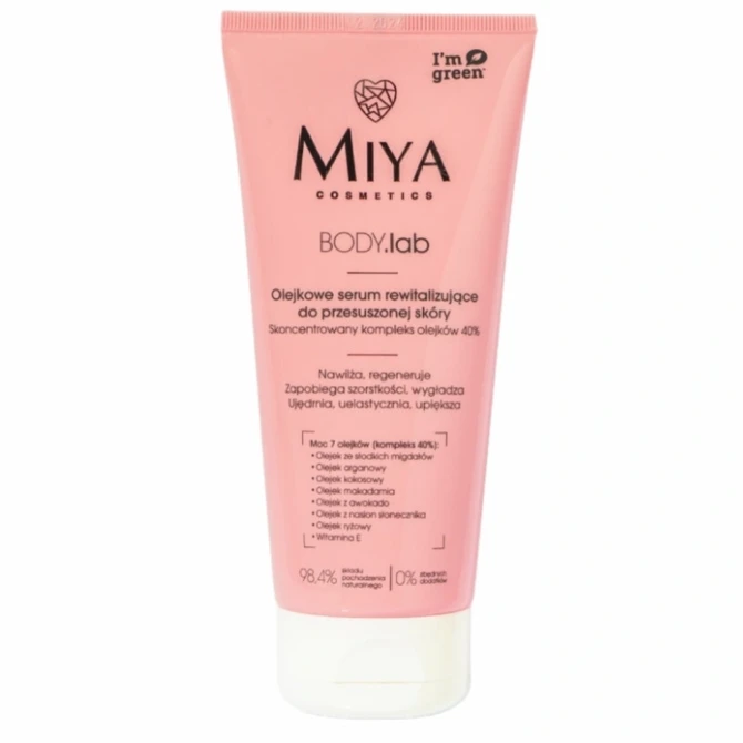 MIYA Cosmetics BODY.lab Olejkowe Serum Rewitalizujące Do Przesuszonej Skóry - 200ml (id: 2202)