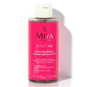 MIYA Cosmetics Beauty.lab Tonik Złuszczająco- Rozświetlający z kwasem glikolowym 5% - 150ml