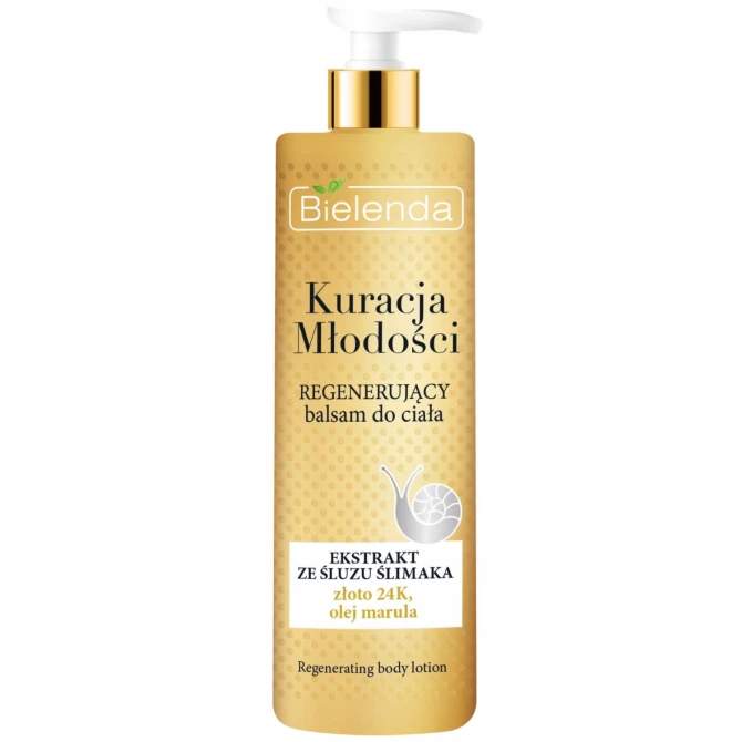 BIELENDA Kuracja Młodości Odżywczy Balsam do ciała z ekstraktem ze śluzu ślimaka - 400ml (id: 28855)
