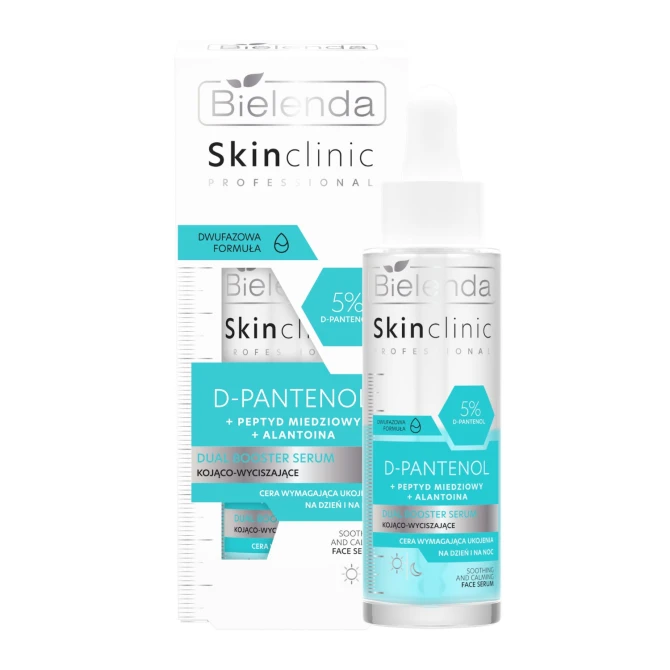 BIELENDA Skin Clinic Professional D-pantenol Dual Booster Serum Kojąco-Wyciszające - 45ml (id: 64975)
