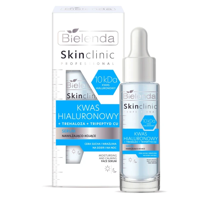 BIELENDA Skin Clinic Professional Kwas Hialuronowy Serum Nawilżająco-Kojące - 30ml (id: 28528)