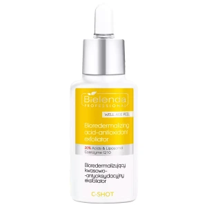 BIELENDA PROFESSIONAL C-Shot Well Age Peel Bioredermalizujący kwasowo-antyoksydacyjny eksfoliator 20% 30 ml
