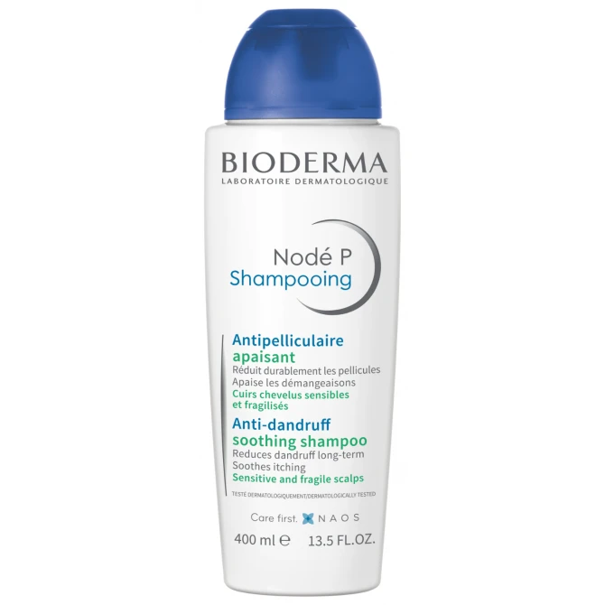 BIODERMA Nodé P Shampooing Apaisant - Kojący szampon przeciwłupieżowy - 400ml (id: 73374)