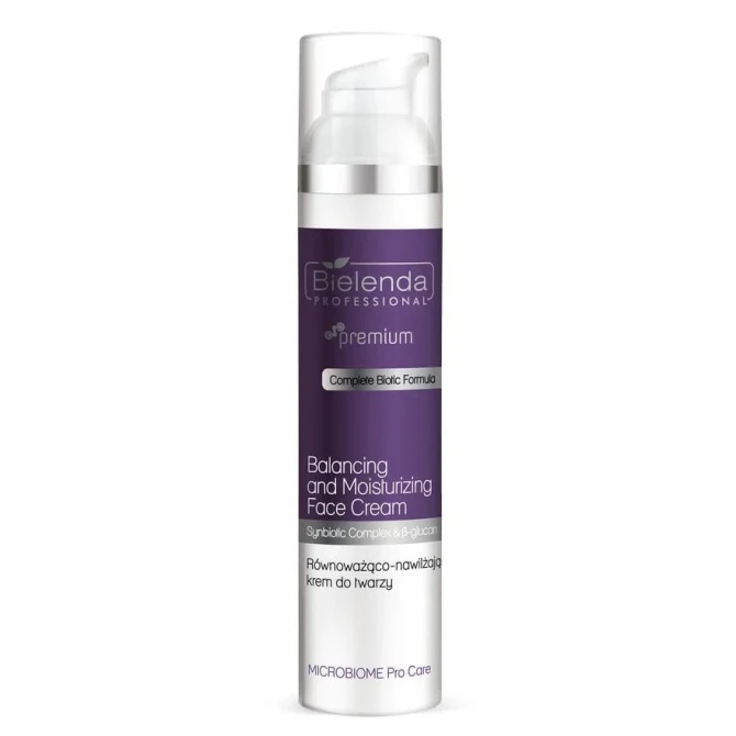 BIELENDA PROFESSIONAL Microbiome Pro Care Równoważąco-nawilżający krem do twarzy 100 ml