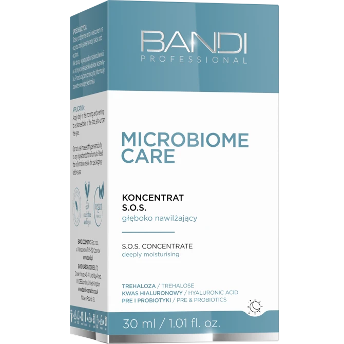 BANDI Professional Microbiome Care Koncentrat S.O.S głęboko nawilżający - 30ml (id: 73467)