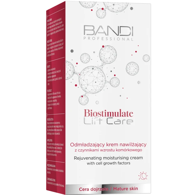 BANDI Professional Biostimulate Lift Care Odmładzający krem nawilżający z czynnikami wzrostu komórkowego - 50ml (id: 73493)