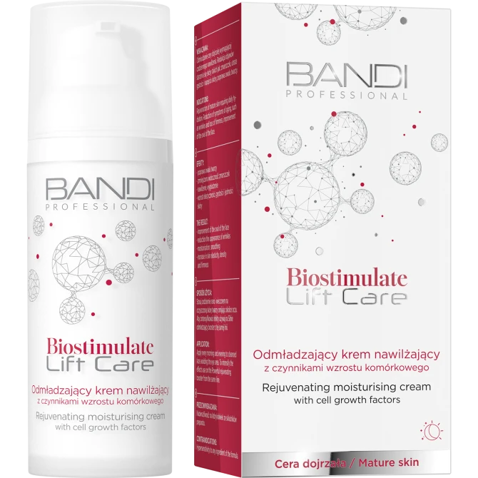 BANDI Professional Biostimulate Lift Care Odmładzający krem nawilżający z czynnikami wzrostu komórkowego - 50ml (id: 73493)