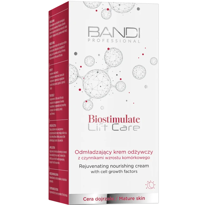 BANDI Professional Biostimulate Lift Care Odmładzający krem odżywczy z czynnikami wzrostu komórkowego - 50ml (id: 73494)