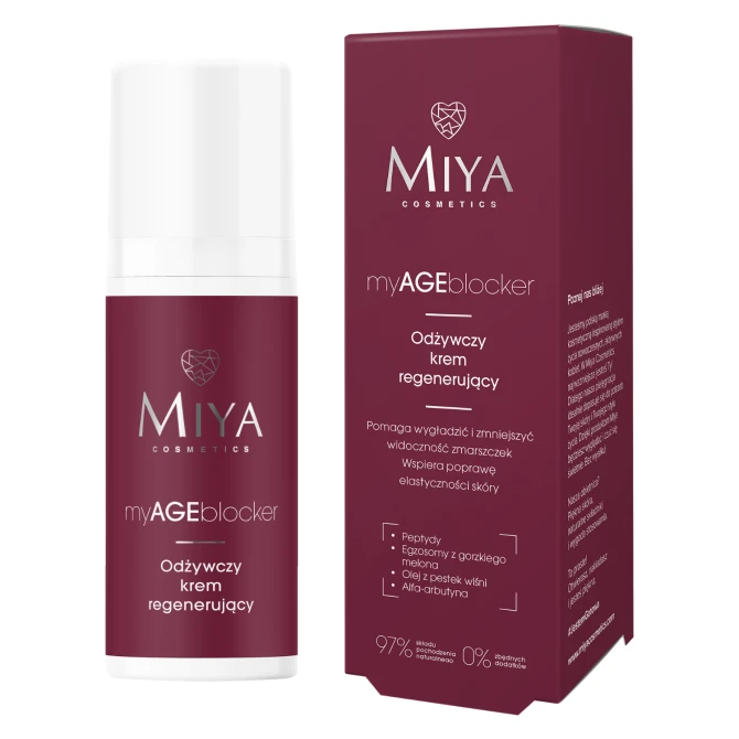 MIYA COSMETICS myAGEblocker Odżywczy krem regenerujący - 50ml
