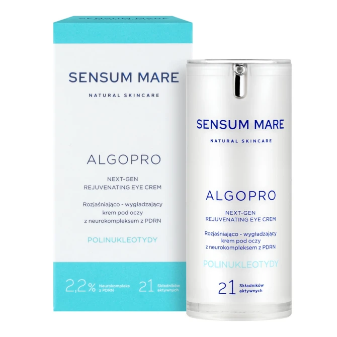 SENSUM MARE ALGOPRO NEXT-GEN REJUVENATING EYE CREM Rozjaśniająco-wygładzający krem pod oczy - 15ml