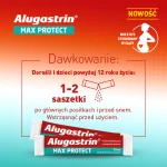 ALUGASTRIN Max Protect, przeciwrefluksowa zawiesina doustna, saszetki - 10x10ml