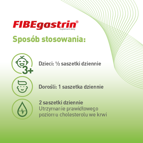 FIBEgastrin® Rozpuszczalny Błonnik Prebiotyczny - 15 saszetek
