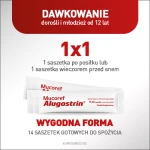 ALUGASTRIN Mucoref leczenie refluksu żołądkowego, saszetki 14x15 ml
