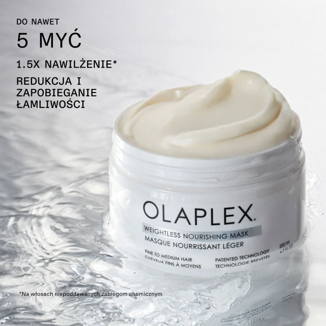 OLAPLEX Weightless Nourishing Mask Lekka Maska Odżywcza Dodająca Objętości - 200ml