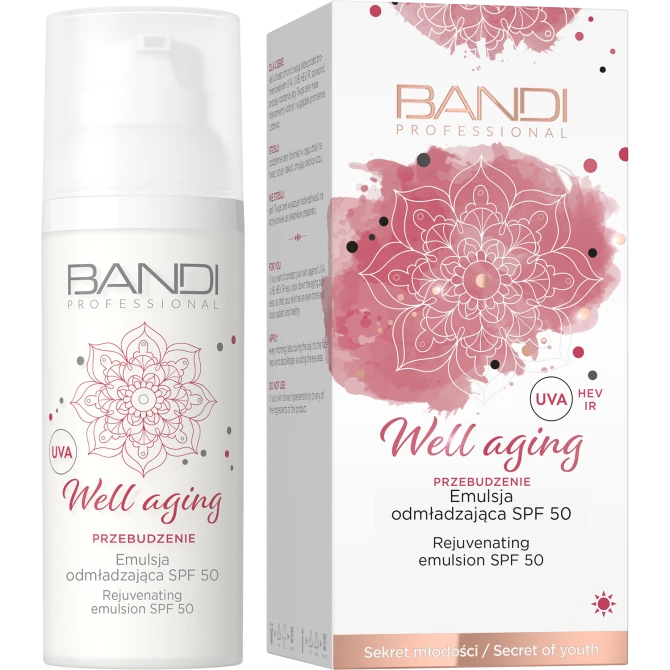 BANDI PROFESSIONAL Well Aging Emulsja odmładzająca SPF50 - 50ml