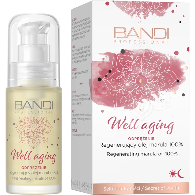 BANDI PROFESSIONAL Well Aging Regenerujący olej marula 100% - 30ml