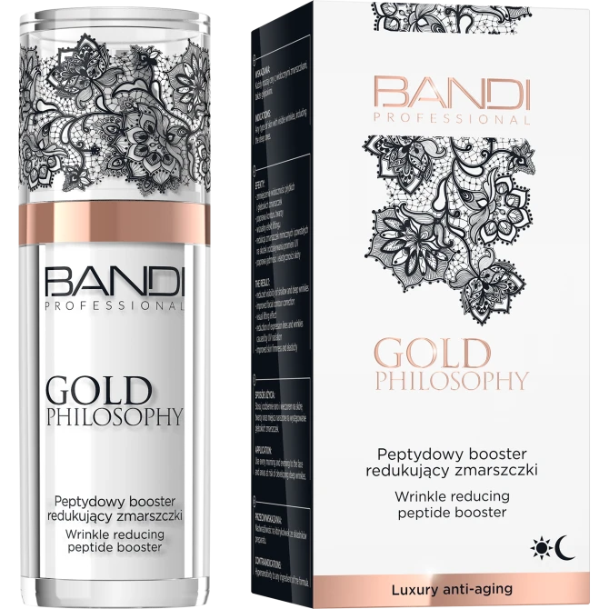 BANDI PROFESSIONAL Gold Philosophy Peptydowy booster redukujący zmarszczki - 30ml
