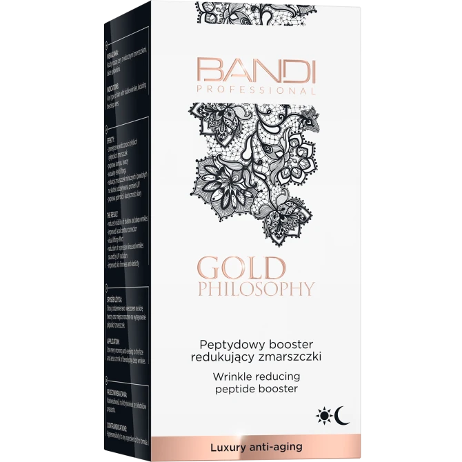 BANDI PROFESSIONAL Gold Philosophy Peptydowy booster redukujący zmarszczki - 30ml