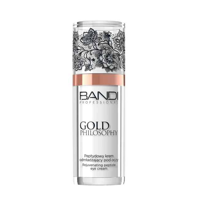BANDI PROFESSIONAL Gold Philosophy Peptydowy krem odmładzający pod oczy - 30ml
