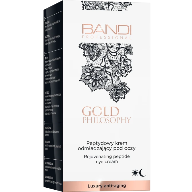 BANDI PROFESSIONAL Gold Philosophy Peptydowy krem odmładzający pod oczy - 30ml