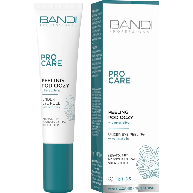 BANDI PROFESSIONAL PRO Care Peeling pod oczy z keratoliną - 14ml (id: 74039)