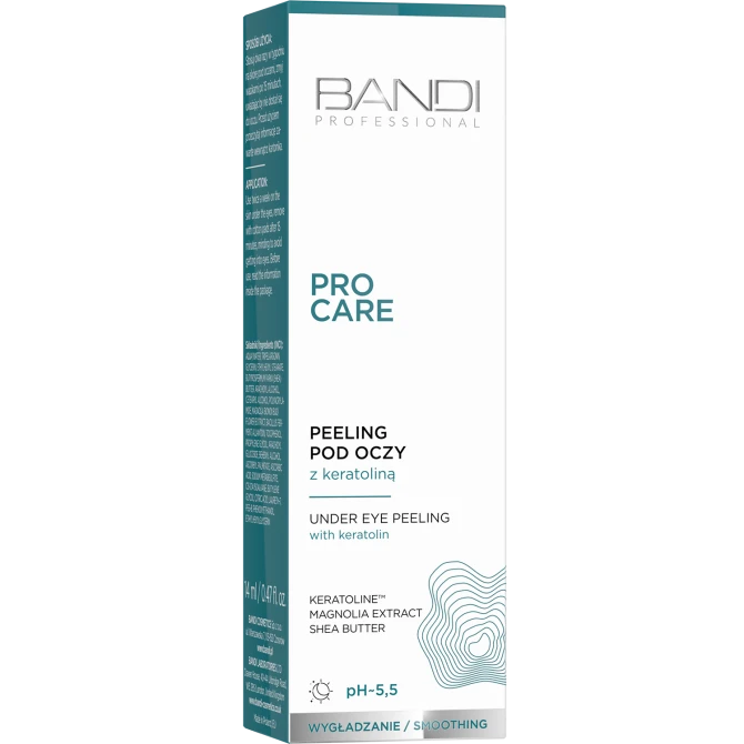 BANDI PROFESSIONAL PRO Care Peeling pod oczy z keratoliną - 14ml (id: 74039)