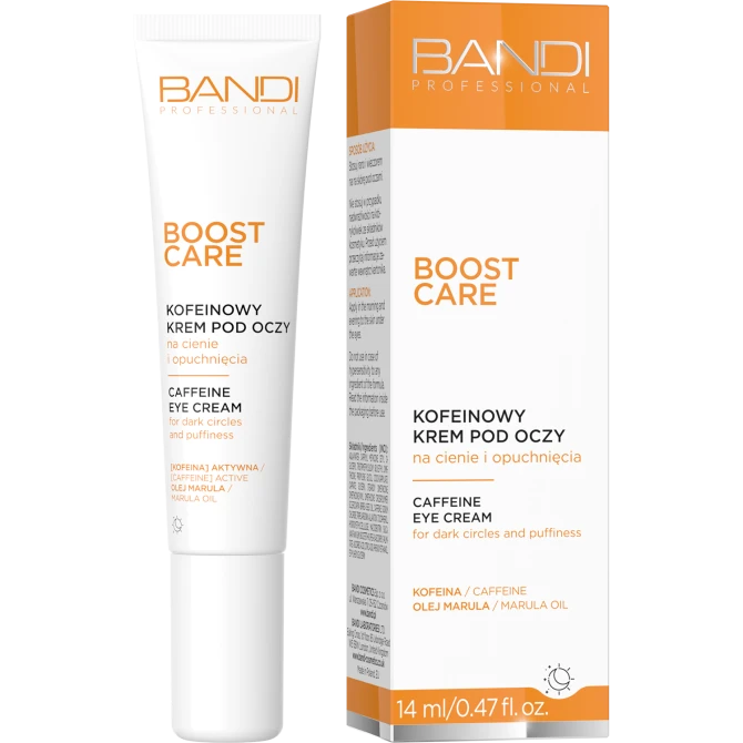 BANDI PROFESSIONAL Boost Care Kofeinowy krem pod oczy na cienie i opuchnięcia - 14ml (id: 74053)