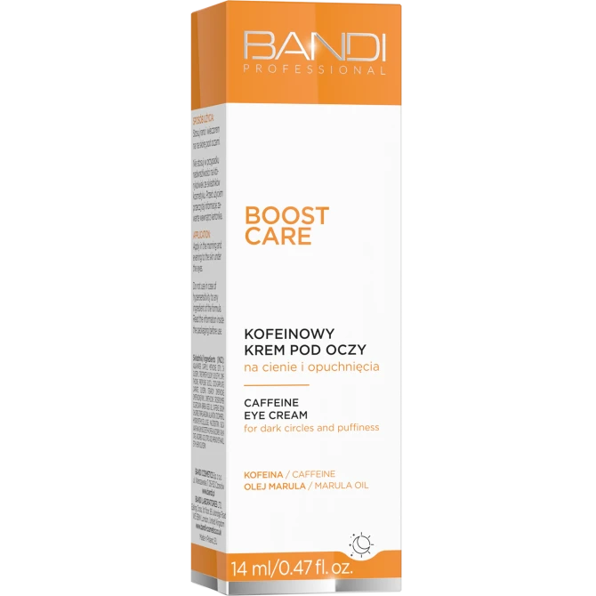 BANDI PROFESSIONAL Boost Care Kofeinowy krem pod oczy na cienie i opuchnięcia - 14ml (id: 74053)
