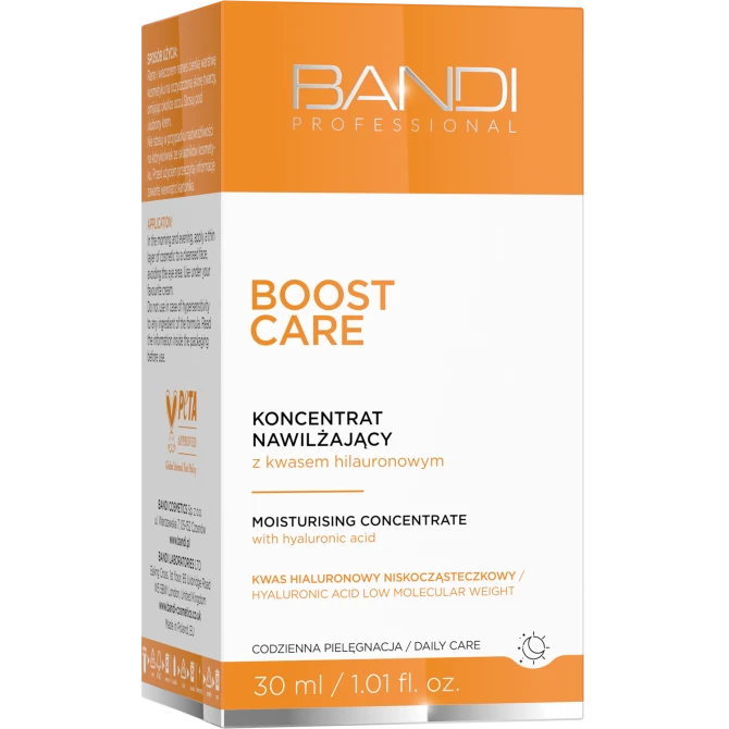 BANDI PROFESSIONAL Boost Care Koncentrat nawilżający z kwasem hialuronowym - 30ml (id: 74060)