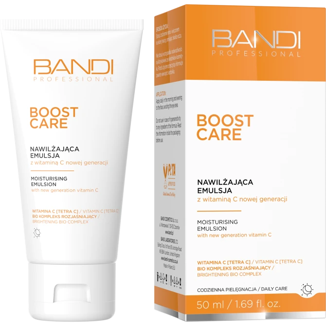 BANDI PROFESSIONAL Boost Care Nawilżająca emulsja z witaminą C - 50ml (id: 74064)