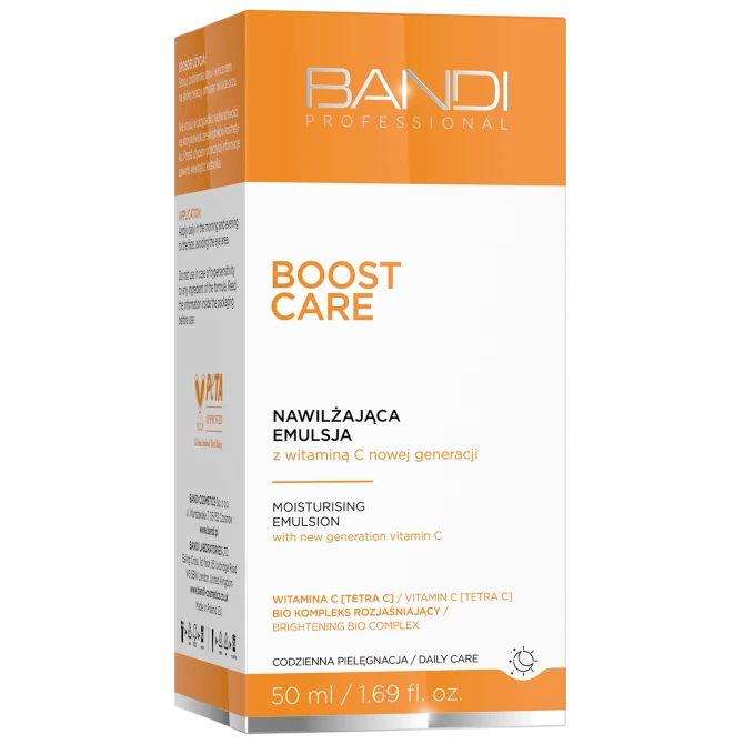 BANDI PROFESSIONAL Boost Care Nawilżająca emulsja z witaminą C - 50ml (id: 74064)