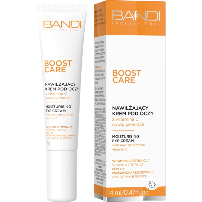 BANDI PROFESSIONAL Boost Care Nawilżający krem pod oczy z witaminą C - 14ml (id: 74065)
