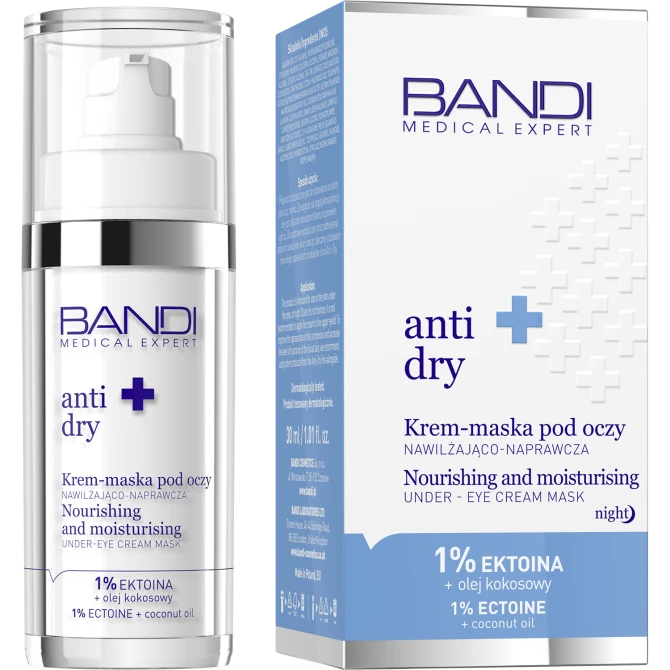 BANDI Medical Expert Anti Dry Krem maska pod oczy nawilżająco-naprawcza - 30ml (id: 74289)