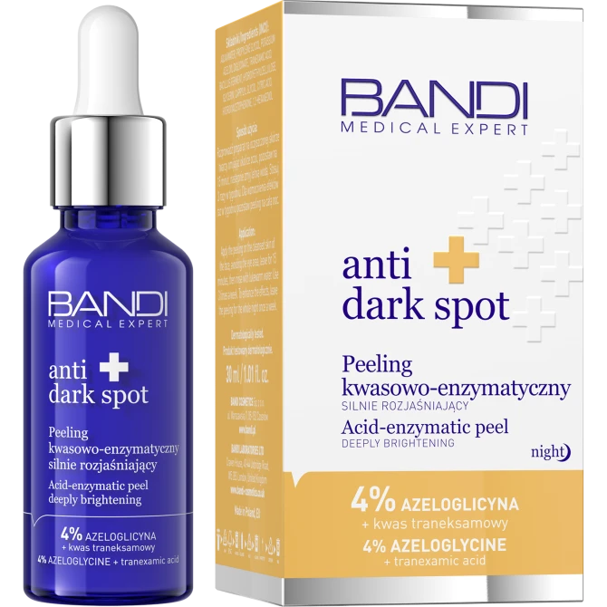 BANDI Professional Medical Expert anti dark spot Peeling kwasowo-enzymatyczny silnie rozjaśniający - 30 ml