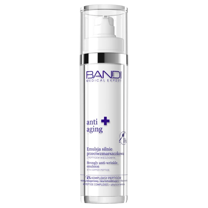 BANDI Medical Expert anti aging Emulsja silnie przeciwzmarszkowa z peptydem miedziowym - 50ml