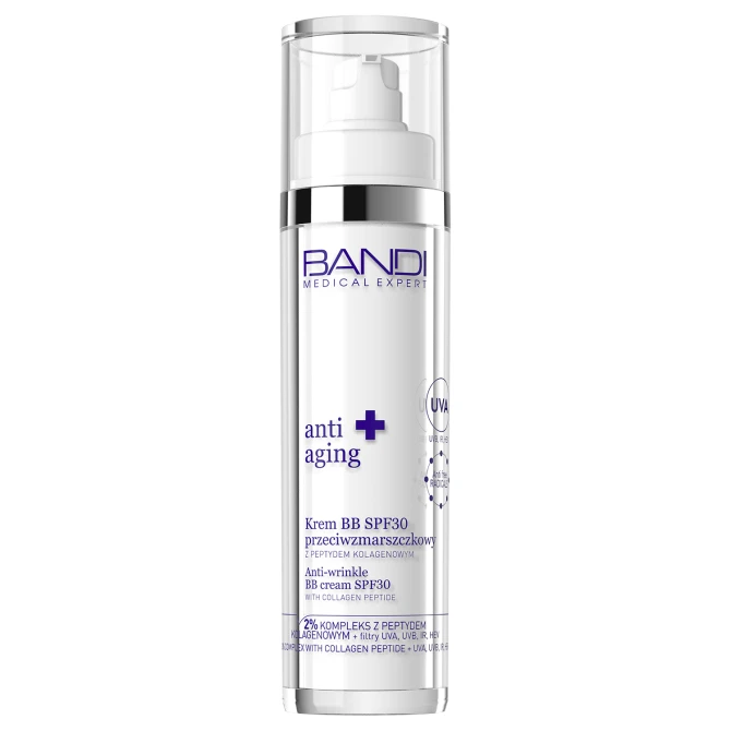 BANDI Medical Expert anti aging Krem BB SPF30 przeciwzmarszkowy z peptydem - 50ml
