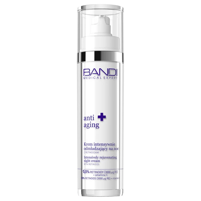 BANDI Medical Expert anti aging Krem intensywnie odmładzający na noc z retinoidami - 50ml