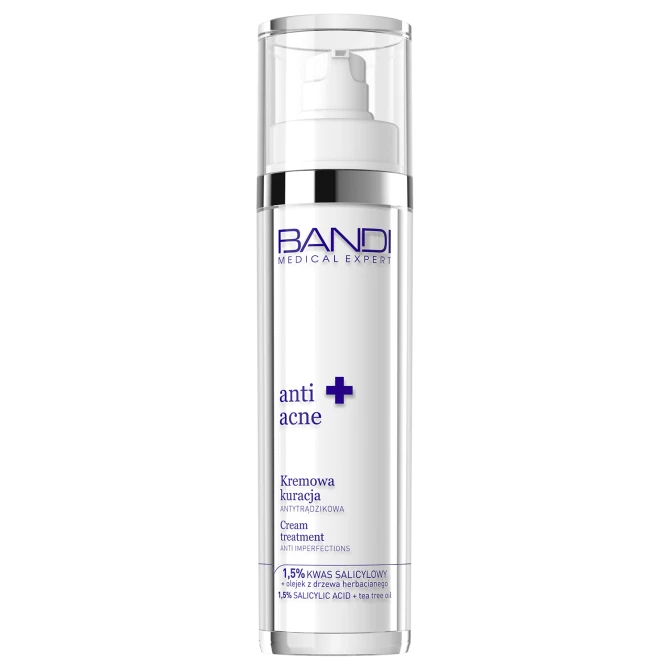 BANDI Medical Expert anti acne Kremowa kuracja antytrądzikowa - 50 ml