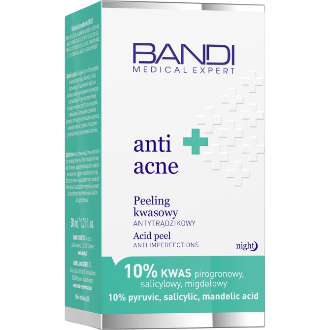 BANDI Medical Expert ANTI ACNE Peeling kwasowy antytrądzikowy - 30 ml
