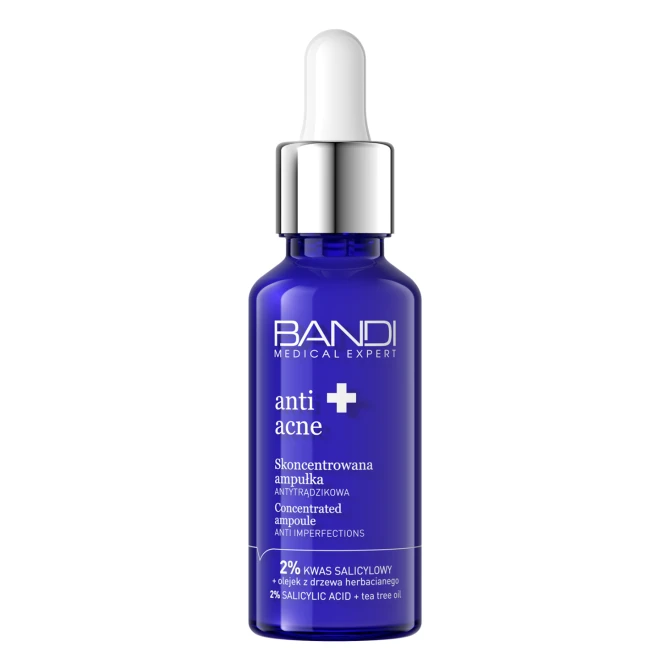 BANDI Medical Expert ANTI ACNE Skoncentrowana ampułka antytrądzikowa - 30 ml