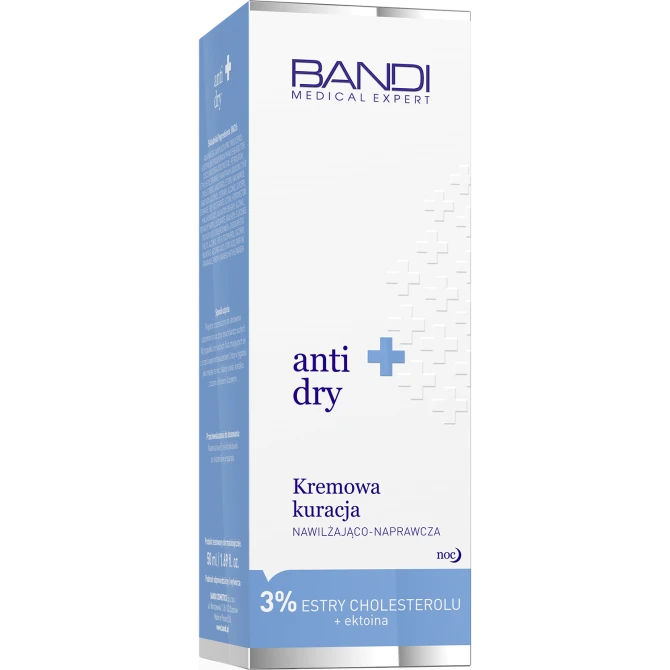 BANDI Medical Expert anti dry Kremowa kuracja nawilżająco-naprawcza - 50 ml