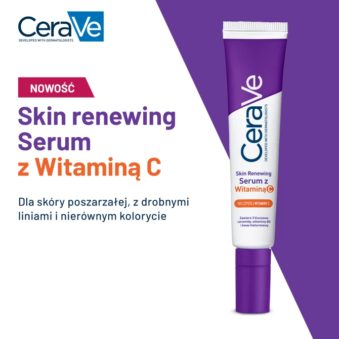 CERAVE Skin Renewing Rozświetlające Serum z Witaminą C - 30ml (id: 74408)