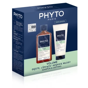 PHYTO VOLUME Zestaw: szampon zwiększający objętość 250 ml + odżywka 175 ml 